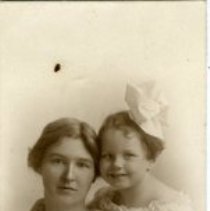 Unidentified Woman and Girl